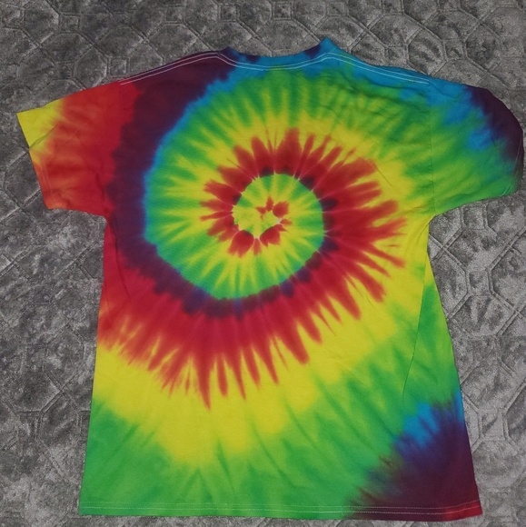 Plain Gildan Tye Dye Tee Size Large - Picture 4 of 4